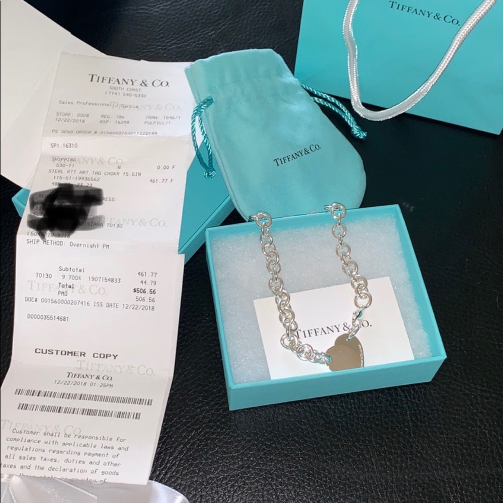 COPY - Authentic Tiffany Choker Necklace